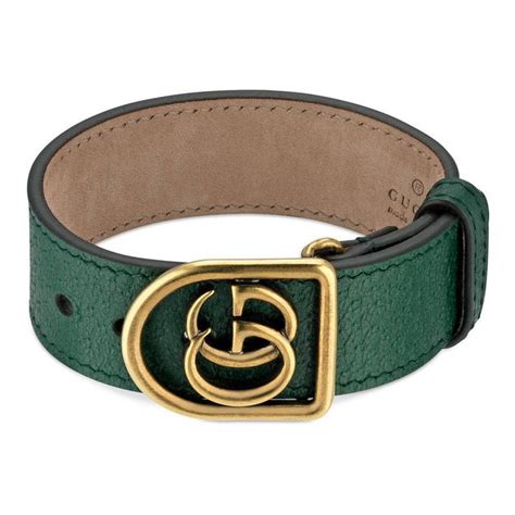 bracelet gucci femme cuir|gucci leather bracelet for women.